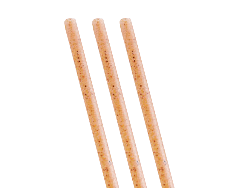 MA-BTNA21U Boba Tea (10mm) Natural Agave 8.25" Straw, Unwrapped