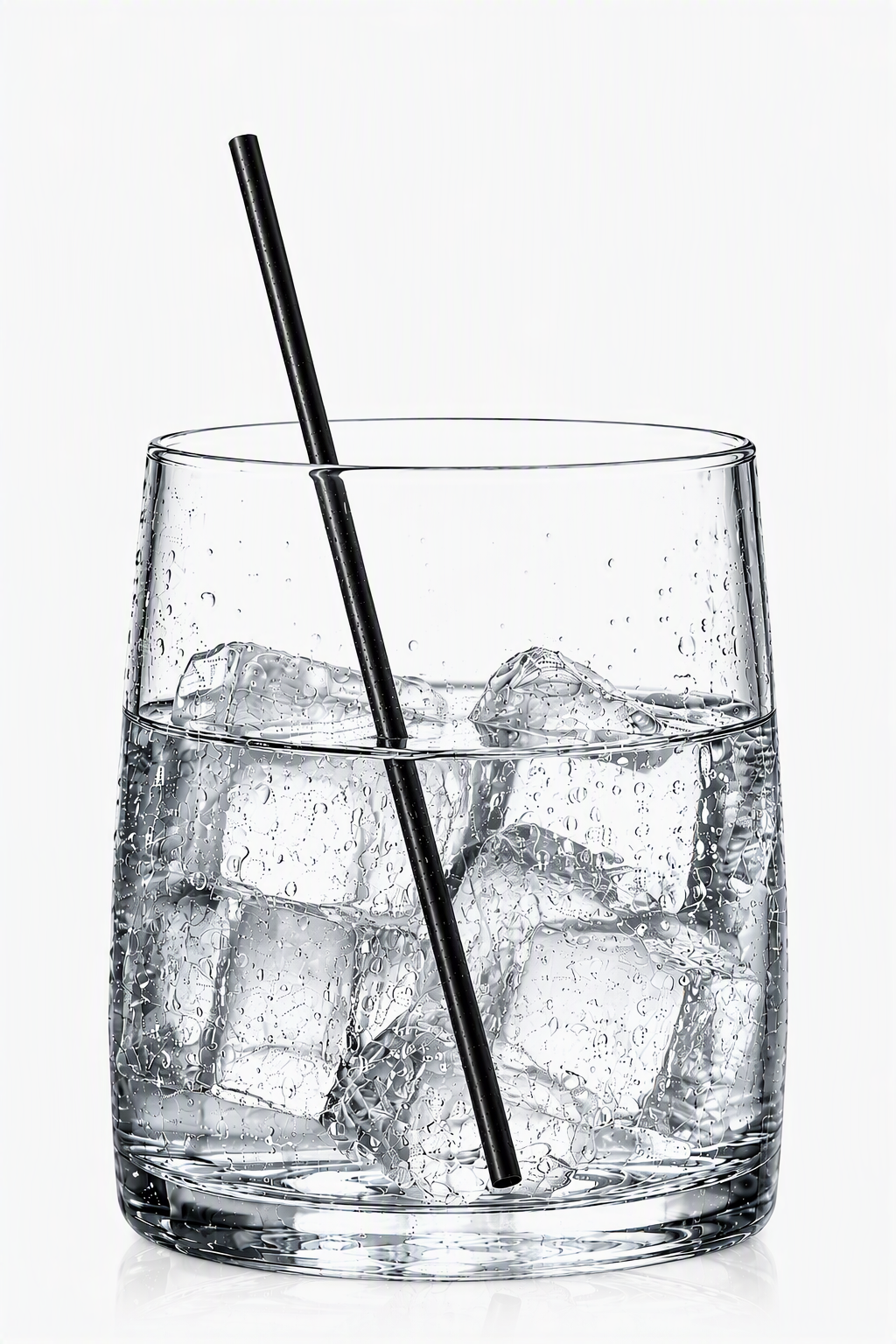 HOM-STCABLK5.75 Black Color Stirrer Sip Straw 5.75" X 3.8mm Unwrapped