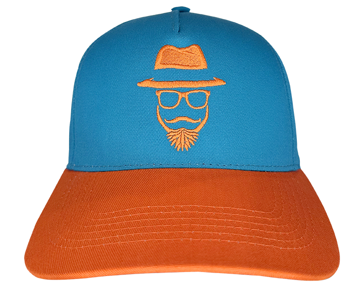 Miami Hat (Orange Aqua)