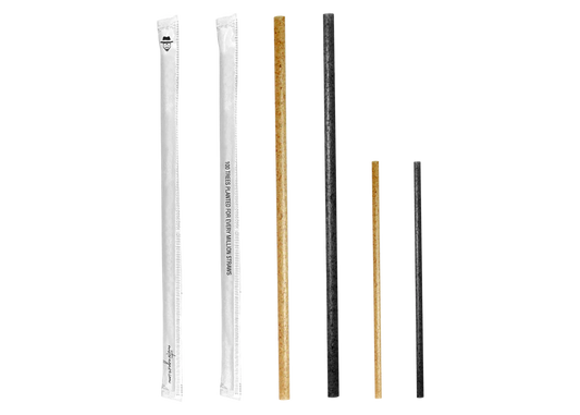 Agave Straw and Cutlery Sample